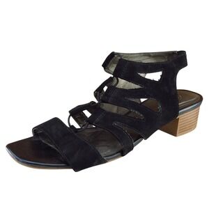 Life Stride Sz 10 M Black Strappy Synthetic Women Sandals Meaning